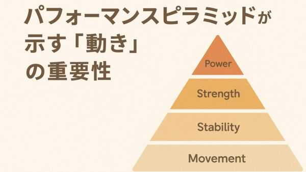 茅ヶ崎のジムで学ぶ！パフォーマンスピラミッドが示す「動き」の重要性