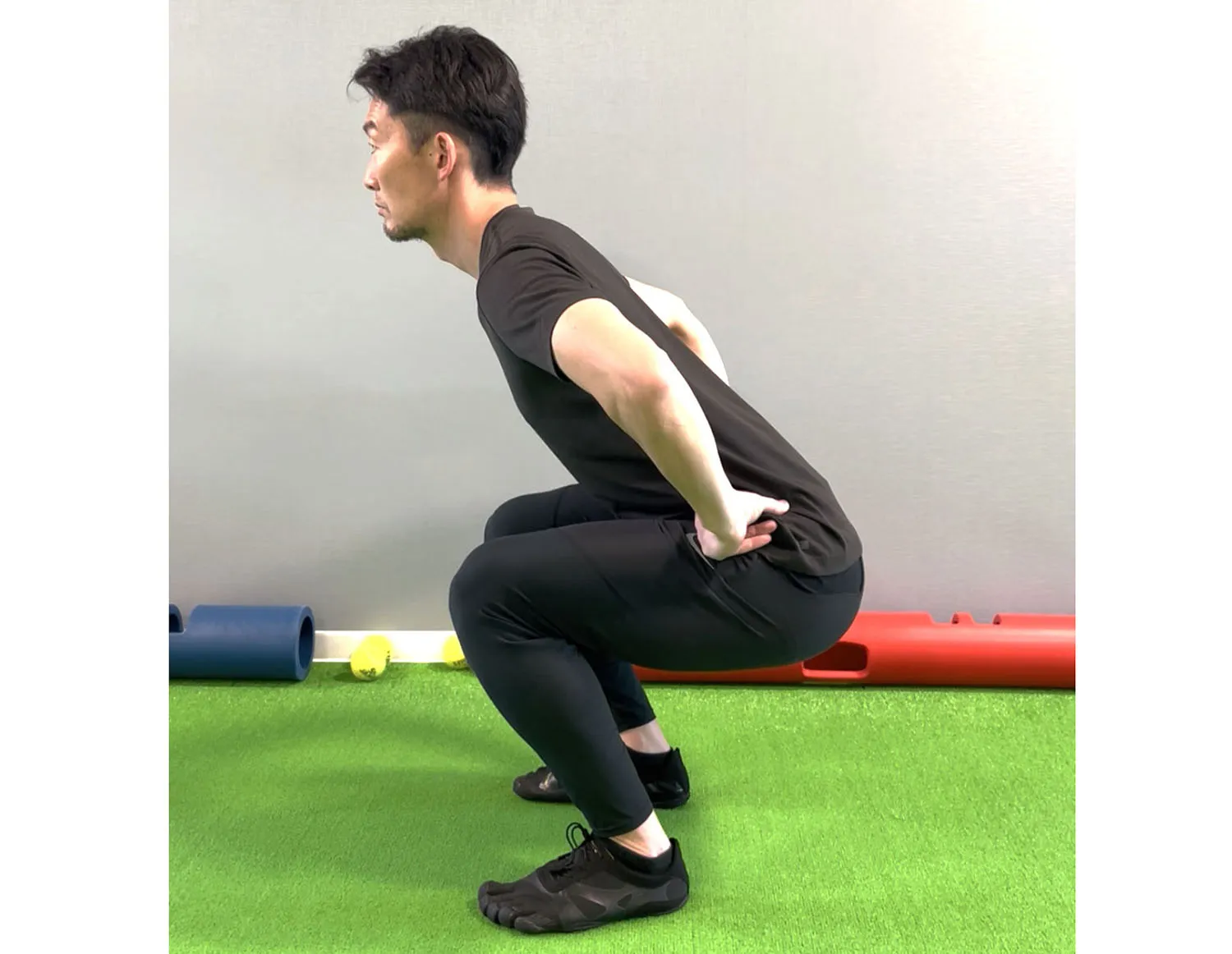 立位で全身運動